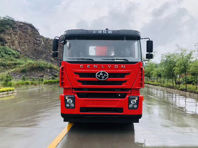 徐工吊機(jī)16噸紅巖前四后八隨車吊圖片展示3