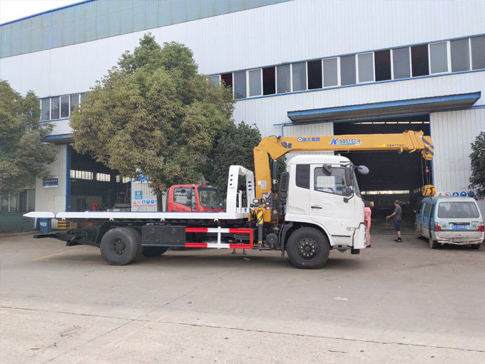 徐工吊機6.3噸東風天錦清障隨車吊