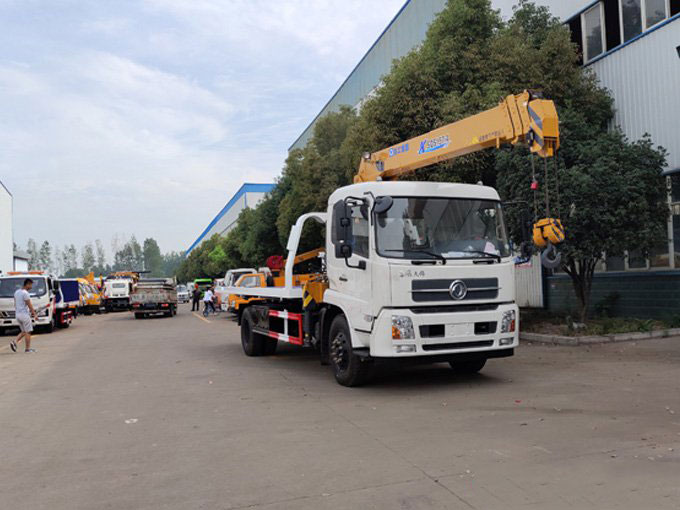 徐工吊機6.3噸東風天錦清障隨車吊