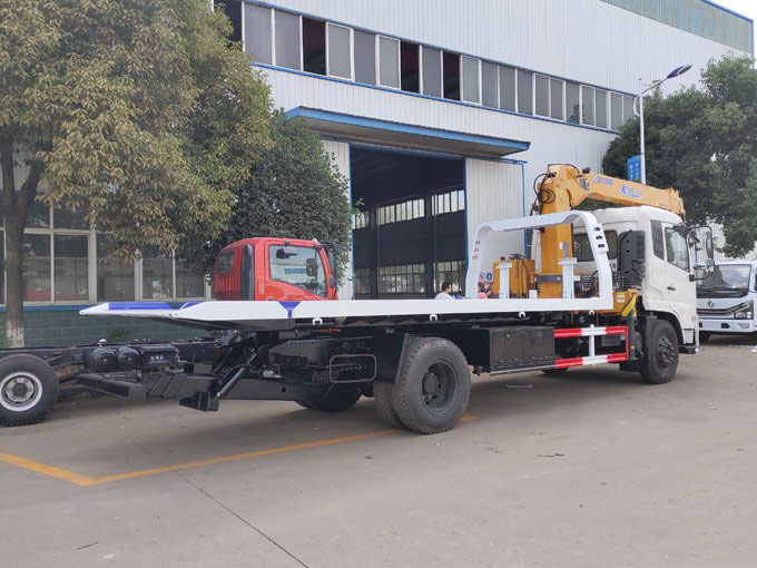 徐工吊機6.3噸東風天錦清障隨車吊圖片展示4